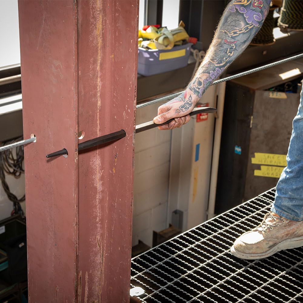 Klein Tools 3244 Hex 3/4-Inch x 24-Inch Connecting Bar, Made in USA, Sleever Bar for Aligning, Prying and Chiseling
