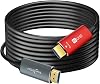 Twozoh HDMI Fiber Optic Cable 5M 4K Fiber HDMI Cord Support 4K@60Hz18Gbps