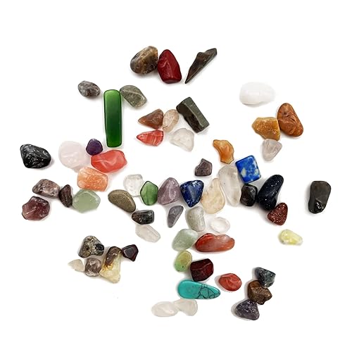 Miniatura 4 de Rocas de grava de acuario de 14.11 oz0.88 libras, piedras de cristal trituradas de 0.197-0.394 in para relleno de jarrón fuente, macetas, peceras