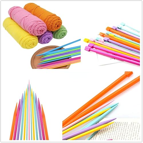 Miniatura 5 de LissomPlume - Agujas de tejer para tejer suéter, talla única