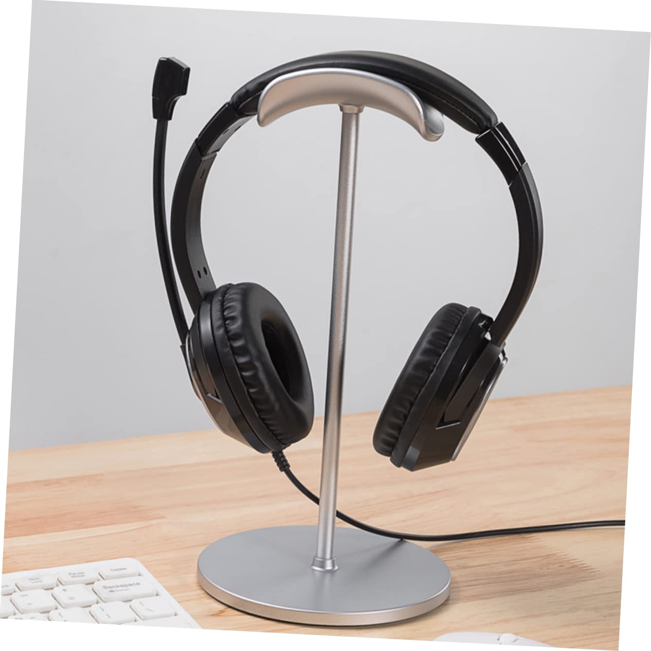 MAGICLULU 2 Pz supporto per cuffie supporto per computer gancio per cuffie da gioco porta da scrivania stand scrivania Organizzatore di da tavolo staffa della cuffia AbS