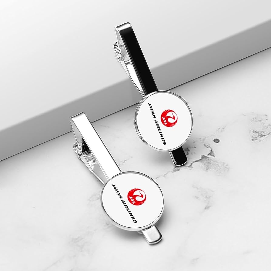 Amazon.co.jp: JAL 日本航空ロゴ POZG ネクタイピン タイピン