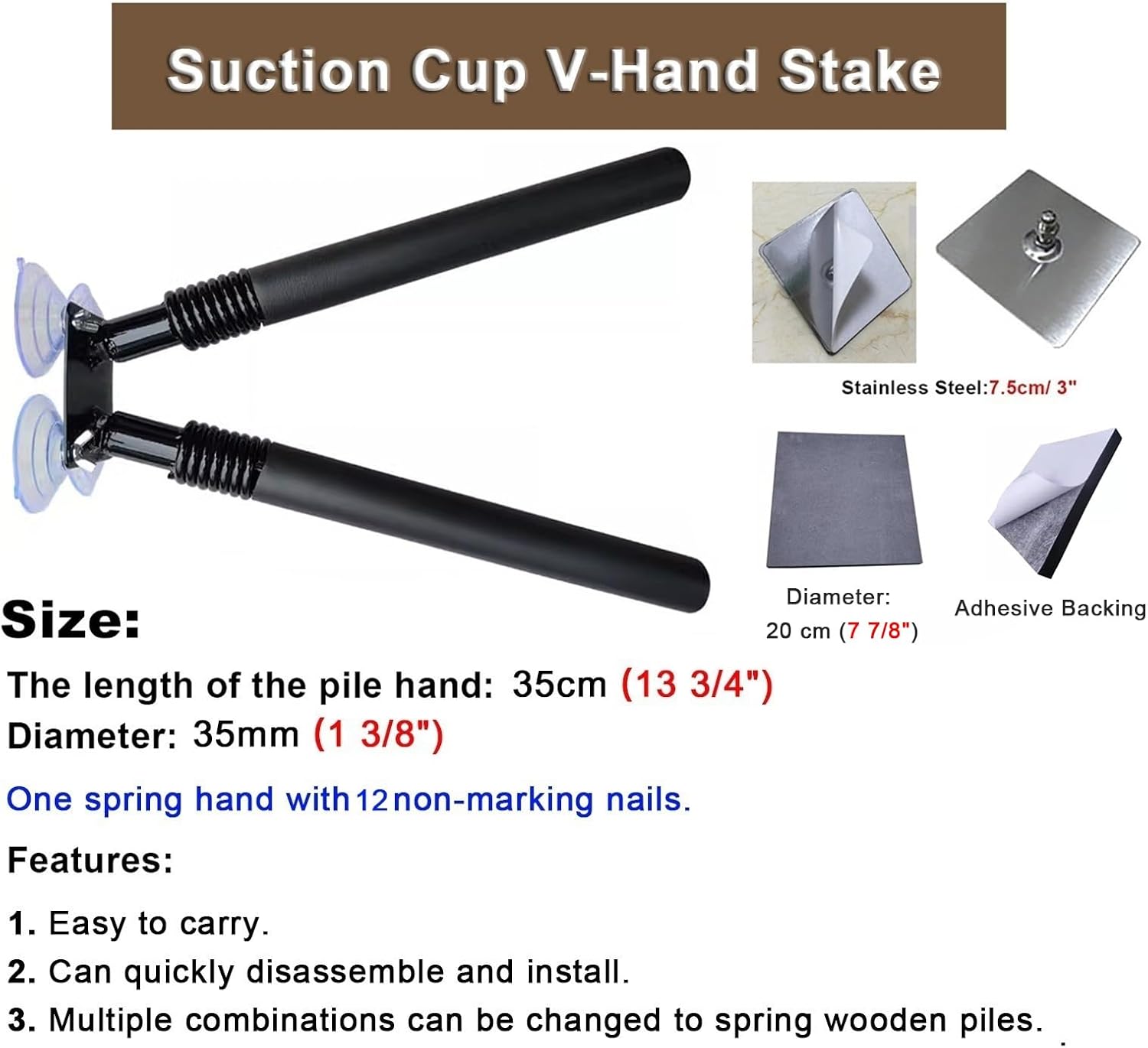 Martial Arts Dummy Wing Chun Trainer Spring Arms, Hand Strength Training Device, Chinese Kung Fu Dummies Spring Piles for Wall