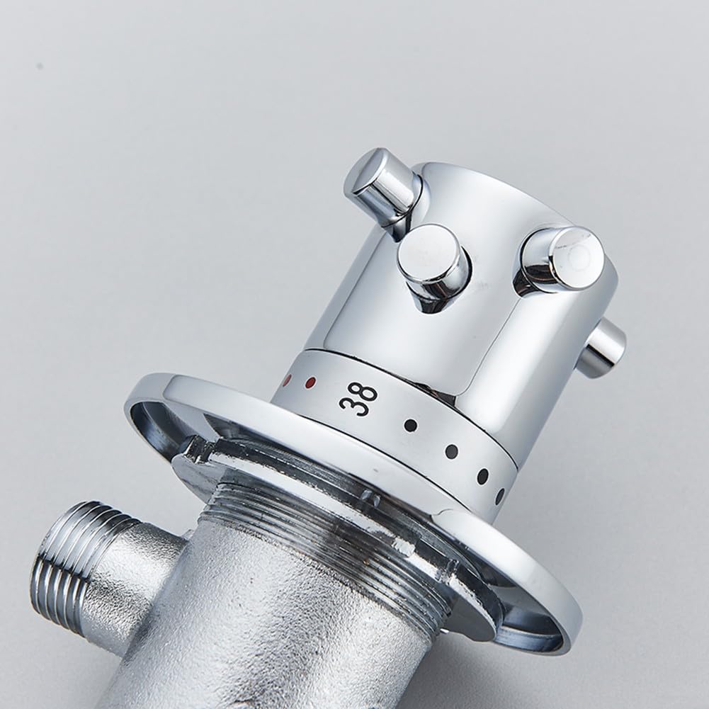 Válvula termostática de latón G12 Perfectamente diseñada for soluciones eficientes de Mezcla de Agua fría y caliente/1373