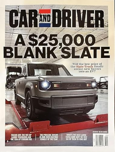 Car & Driver Magazine (September October 2025) Slate Truck