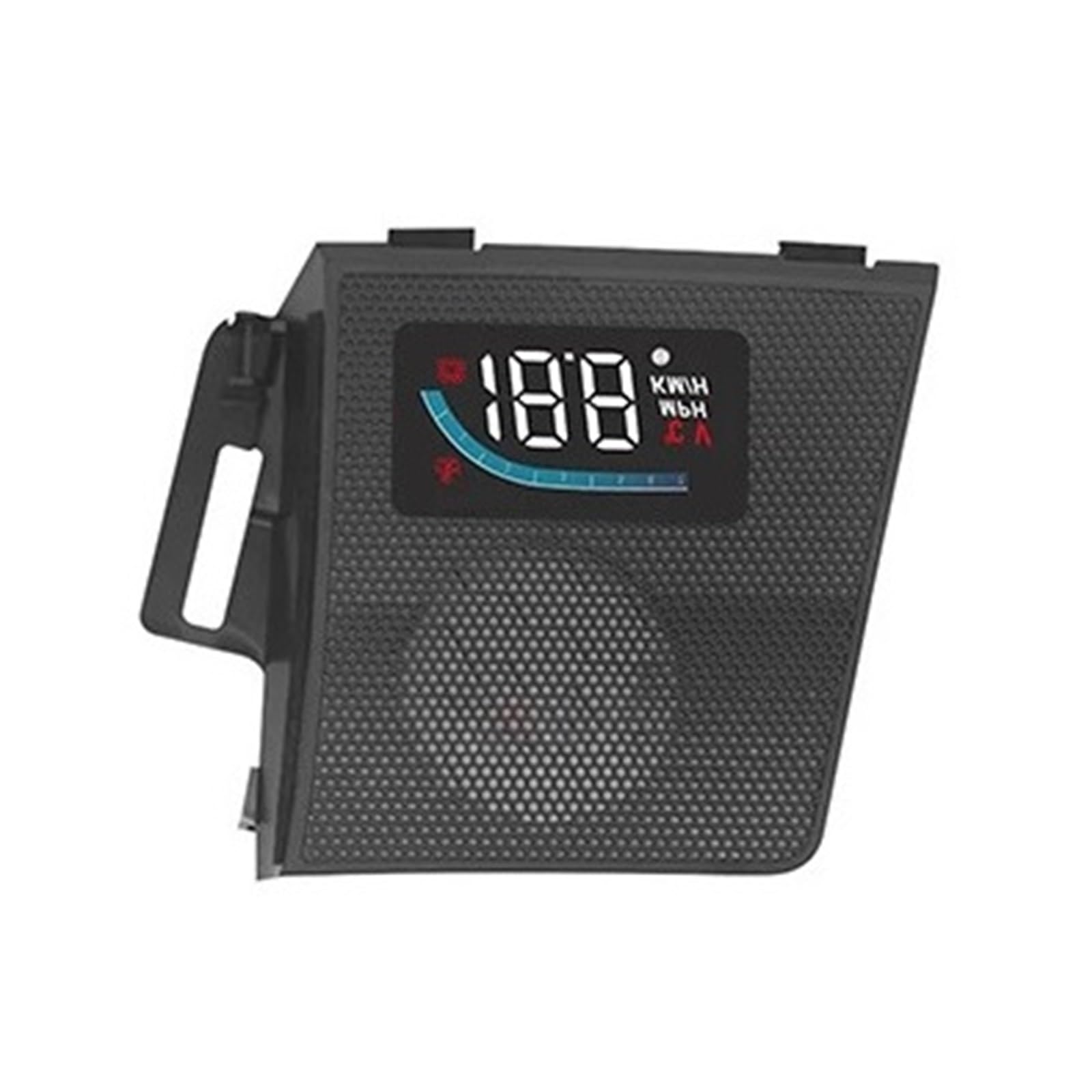 Auto HUD Projektor Samochodowy Alarm Head Up Wyświetlacz Prędkościomierza Przednia Szyba Bezpieczny I łAtwy W UżYciu(Km h rotational)