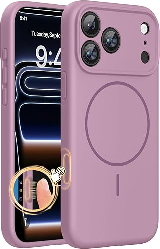Miniatura 225 de Miracase - Funda diseñada para iPhone 11 con protector de pantalla, funda de goma de silicona líquida, protección total contra caídas y a prueba