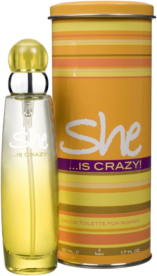She Eau de Toilette Perfume, Crazy, 1.7 Ounce