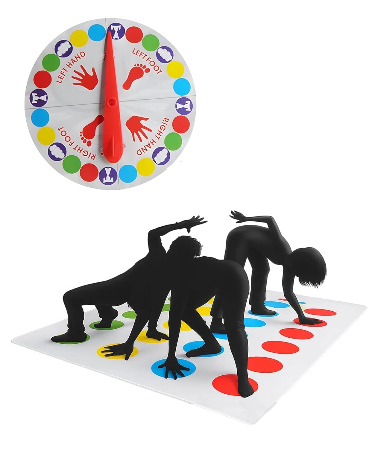 Twister Game Mat, Hopscotch Play Mat for Kids, Indoor and Outdoor Playing Mat for Family Game Night, Birthday Parties, Team Building-picture-31