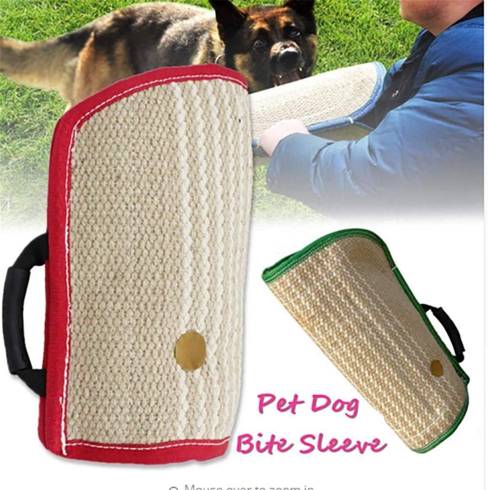 犬のかみ傷の訓練ジュートの腕の袖、若い犬のためのかみ傷の保護犬の訓練は両腕に合う