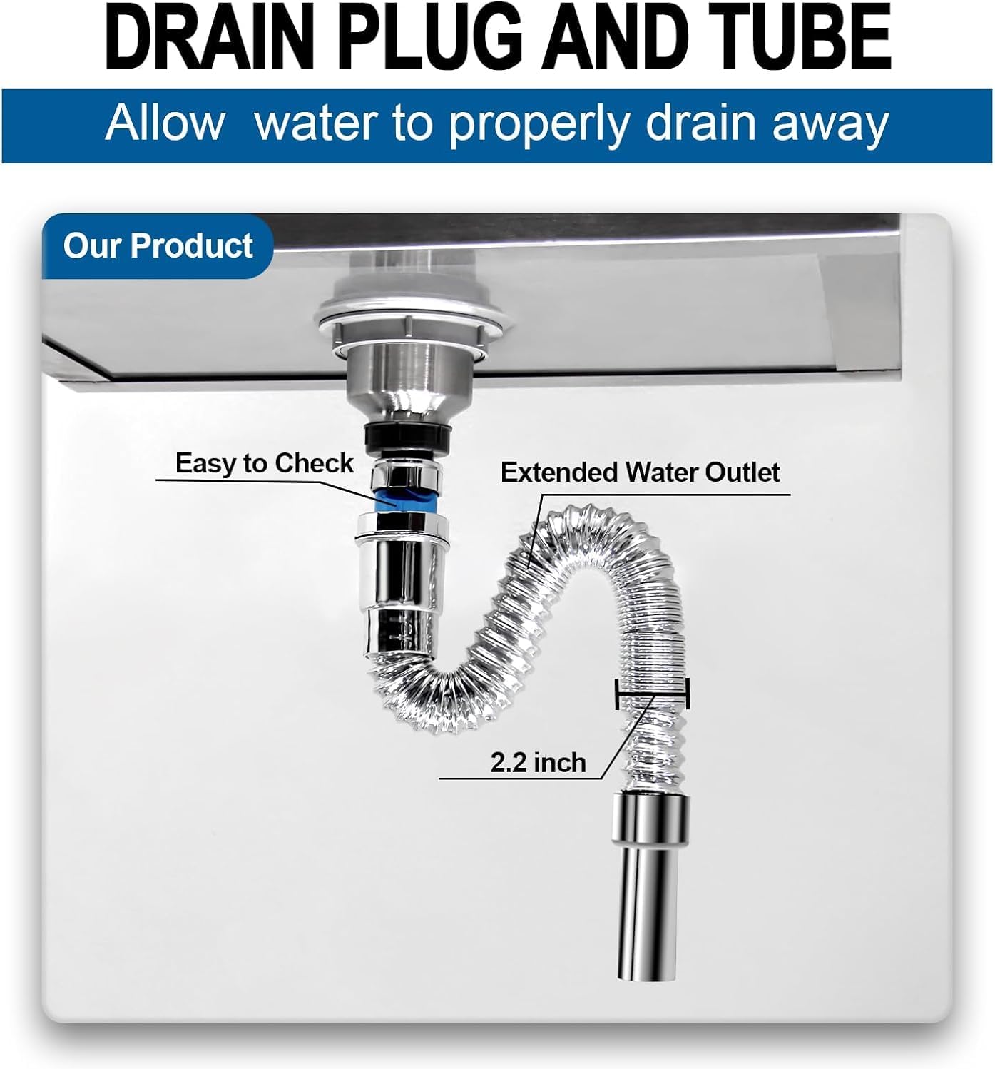 Drop in Ice Chest with Cover 304 Stainless Steel Drop in Cooler Included Drain-Pipe and Drain Plug Drop in Ice Bin for Cold Wine Beer