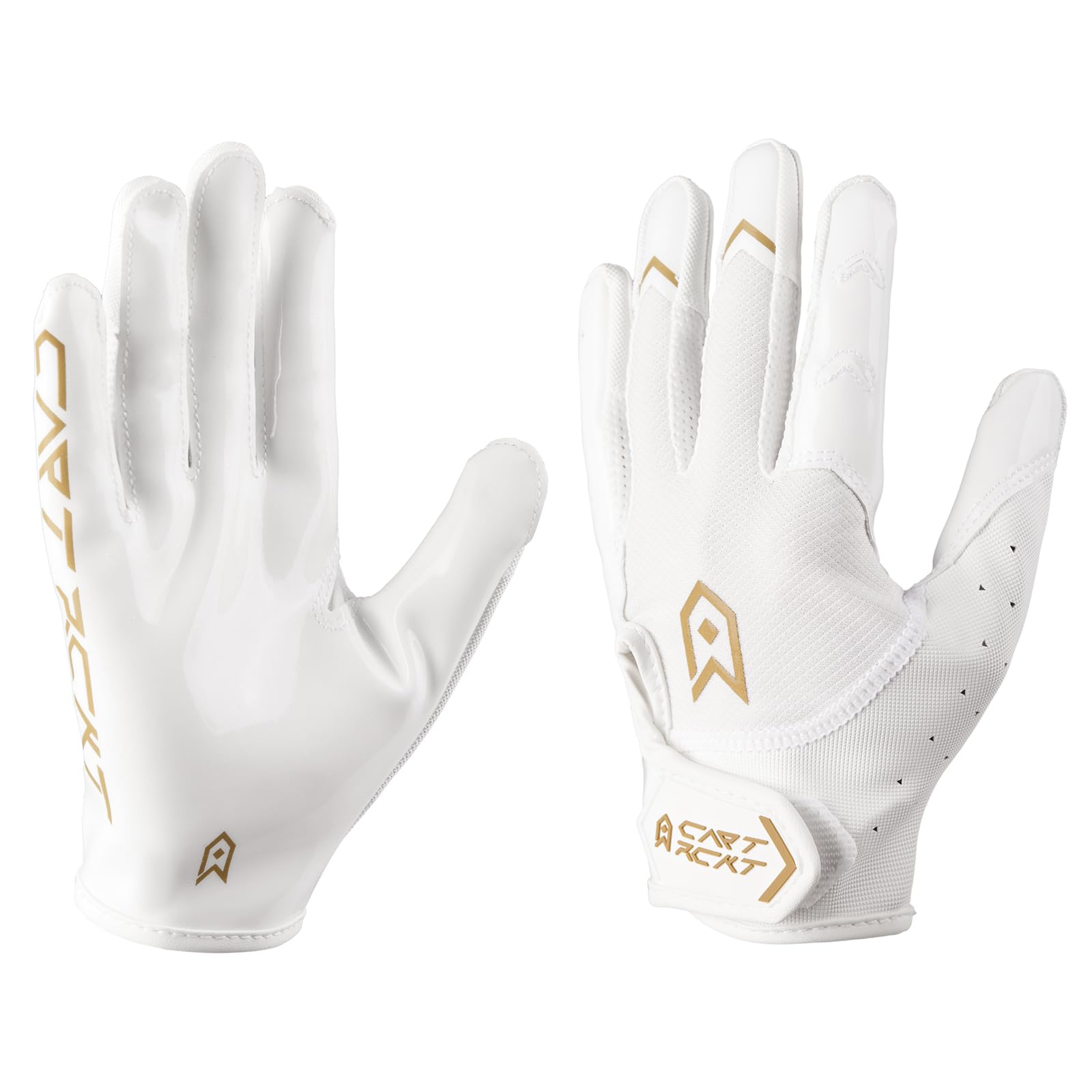 Guantes de fútbol juvenil, receptor y guantes de fútbol para niños y niñas