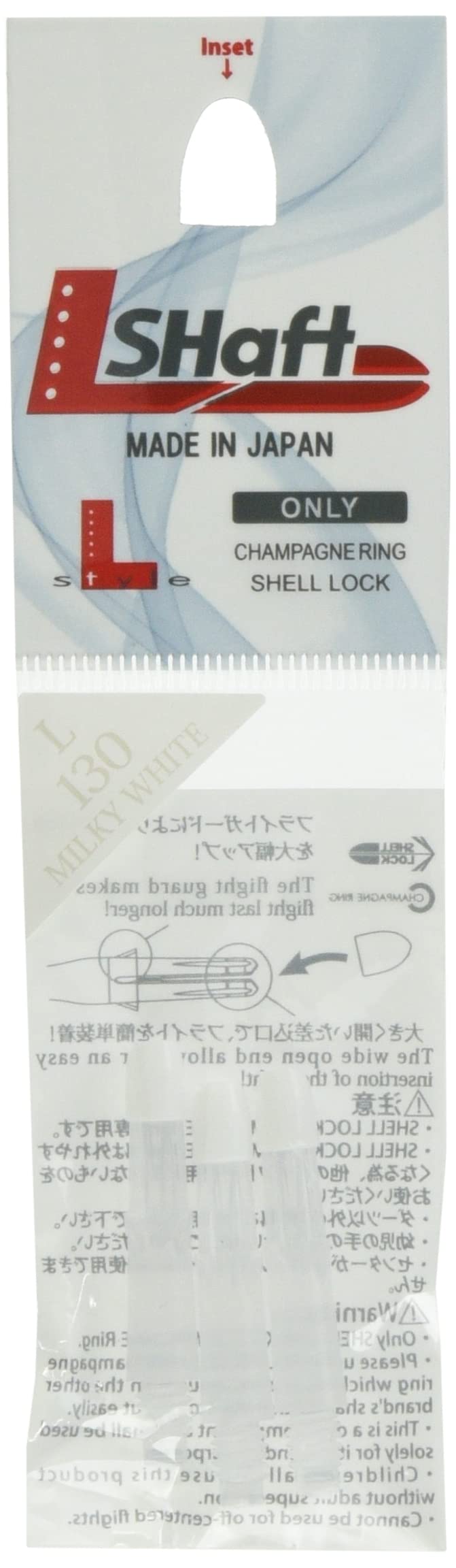 L-Style L-Shaft Milky White 130