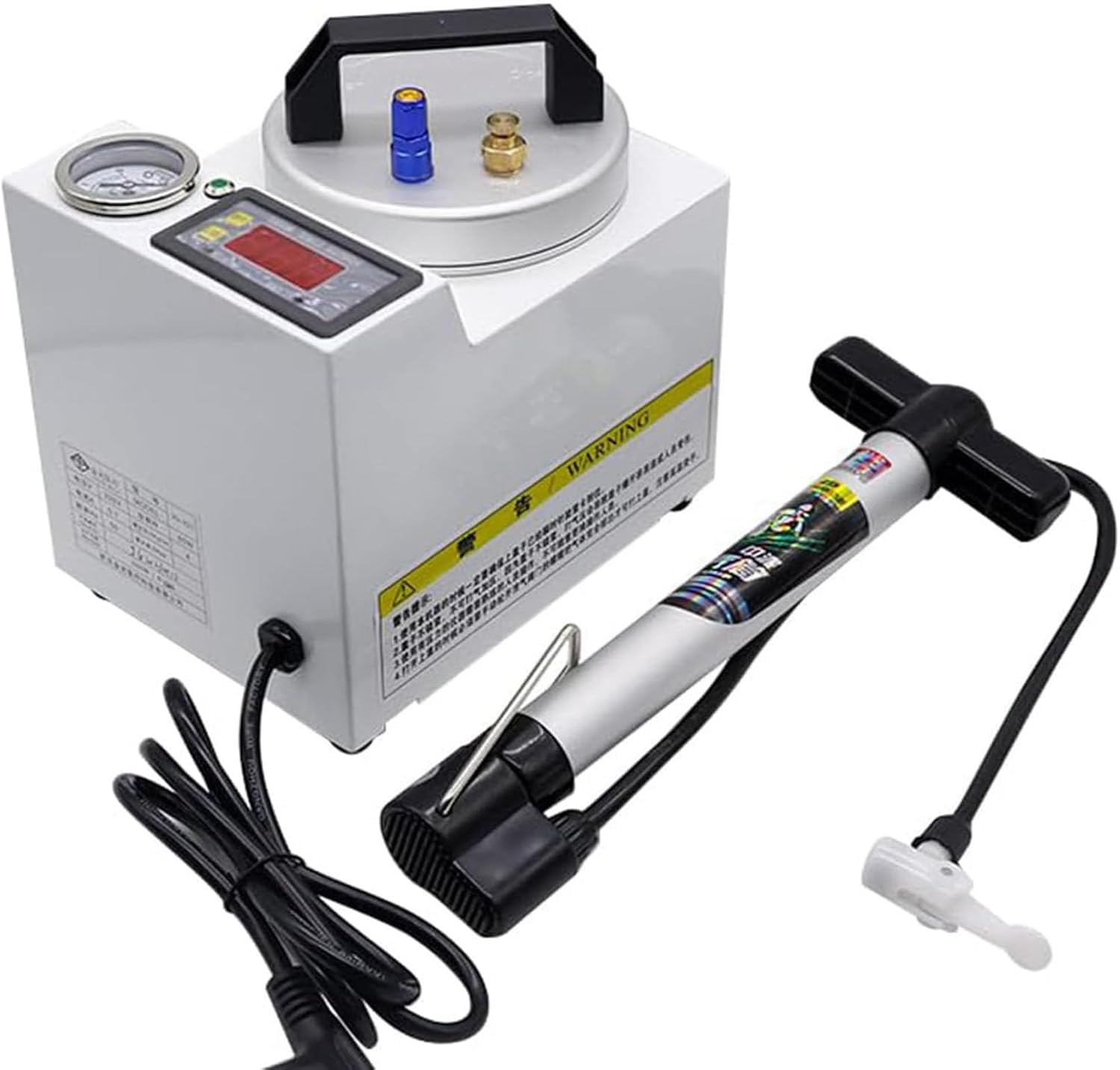 65-W-Drucktopf mit Luftpumpe – Automatischer digitaler Polymerisator für die Reparatur von Prothesenbasen, effiziente Ausrüstung für zahntechnische Labore