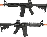 Vista 3 de Evike Airsoft - Matrix M4 GBB M4-Style Gas Blowback Airsoft Rifle con sistema WA reforzado (Modelo: M4 CQB-R)