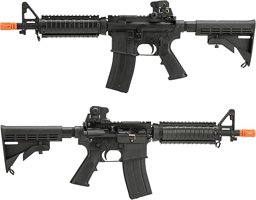 Miniatura 3 de Evike Airsoft - Matrix M4 GBB M4-Style Gas Blowback Airsoft Rifle con sistema WA reforzado (Modelo: M4 CQB-R)