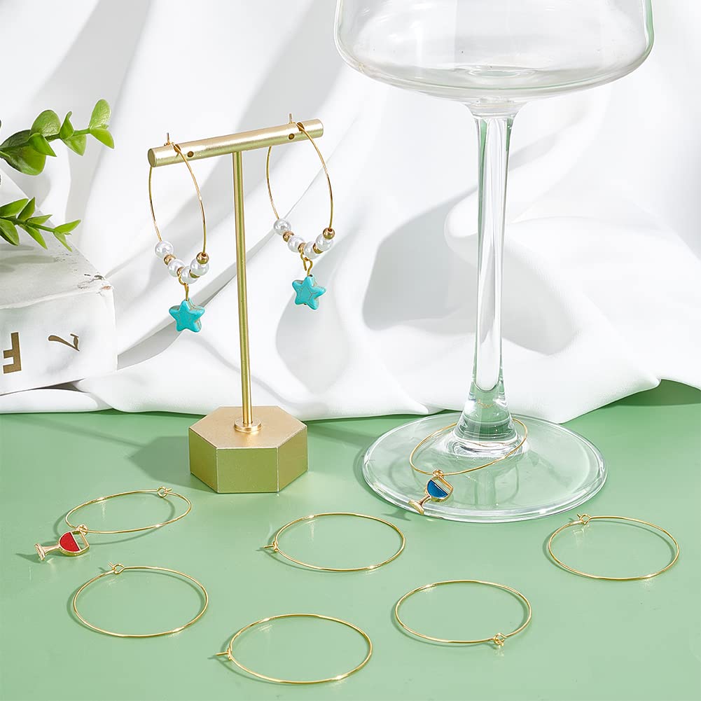 Créoles Olly acier - Boucles d'oreilles martelées dorées – Instants Plaisirs | Bijoux