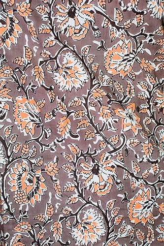 Image of JAIPUR HAND BLOCK Sleeveless Broad Neck Kurti Top S22SF