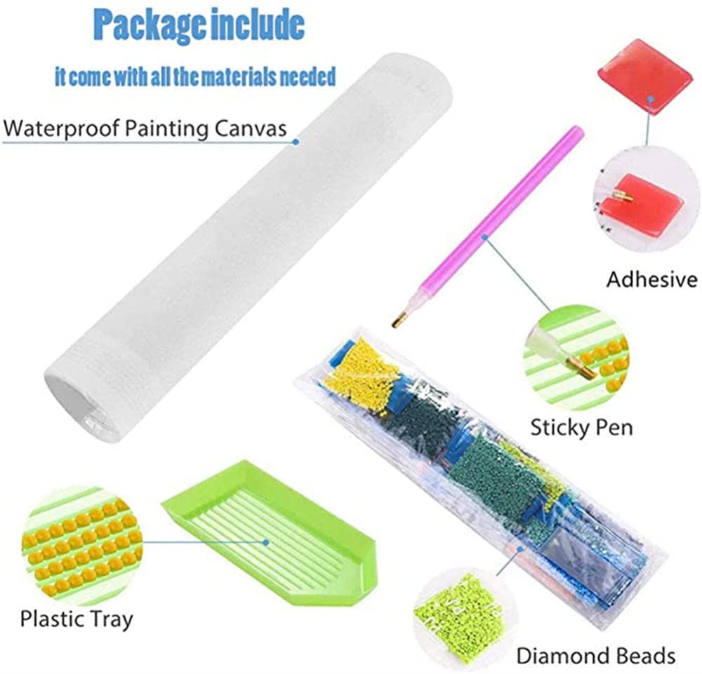 5D Diamant Malerei Set,5D Diamant Painting Bilder Delfin 70x100cm Diamond Painting Full Dril Crystal Strass Stickerei Kreuzstich Kunst Handwerk für Home Dekoration Wanddekoration