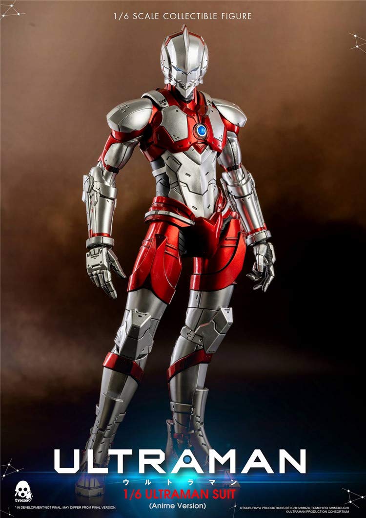 Amazon.com: ThreeZero Ultraman (Anime Edition) 1: 6 Scale Action 