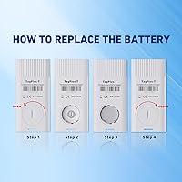 Vista 6 de Registrador de datos de temperatura USB Freshliance, termómetro digital LCD configurable para refrigerador con informe PDF o CSV, monitor