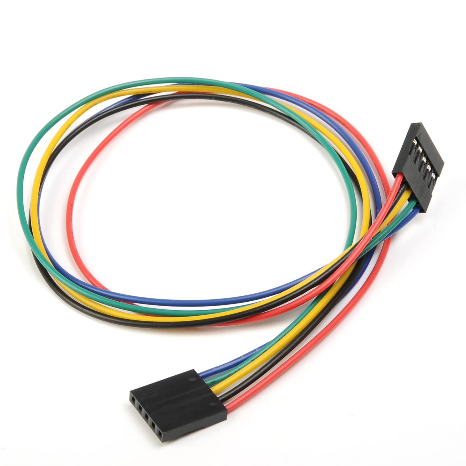 Produktbild von QUARKZMAN 10-poliges Breadboard-Jumper-Kabel – Weiblich Zu Weiblich, 2,54 Mm Pitch, 30 Cm Lang, Mehrfarbig, 2er-Pack Für DIY & Elektronikprojekte