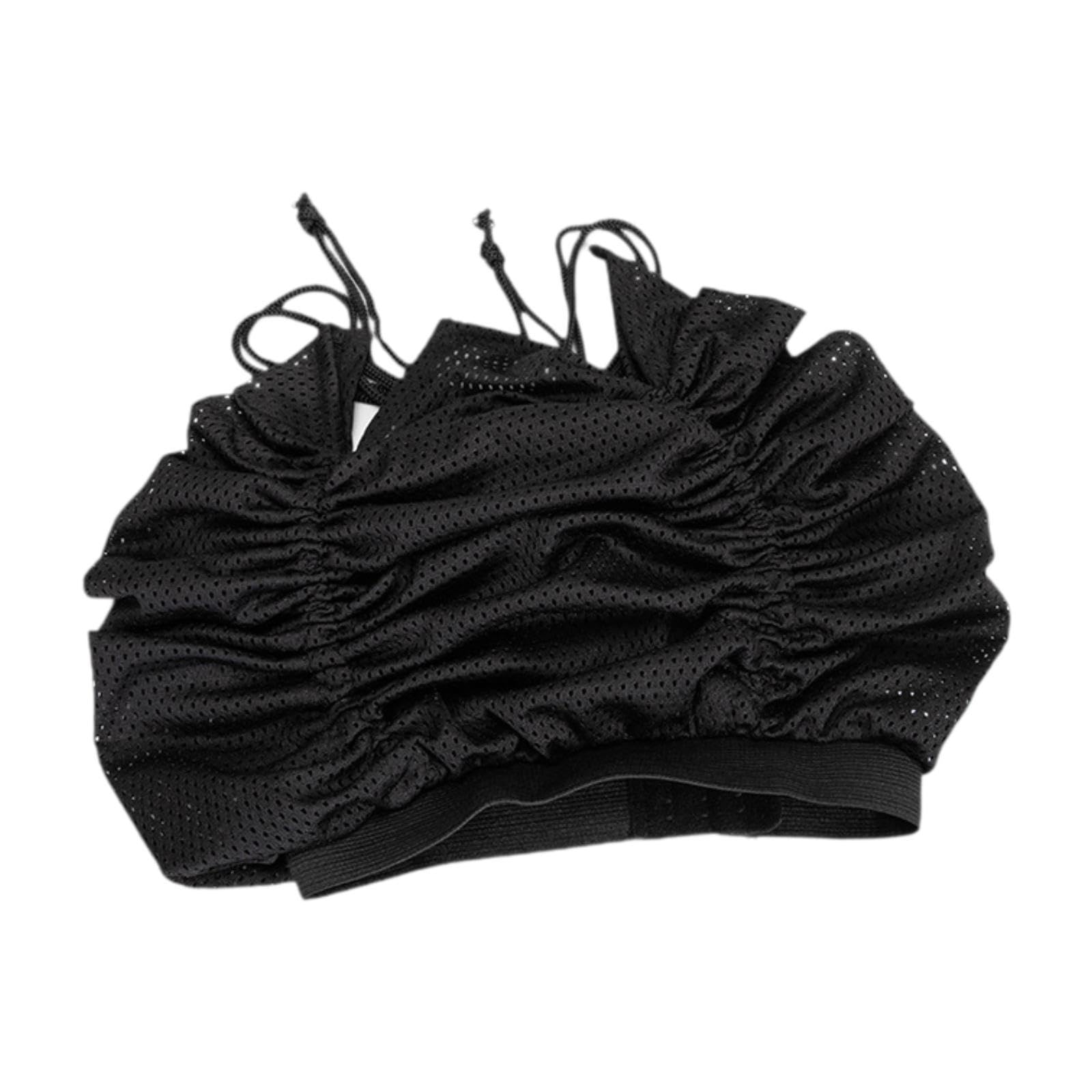 Net Plopping Cap Adjustable Hair for Beauty Straight Salon Black| Dryers| Care & Styling |Health-picture-31