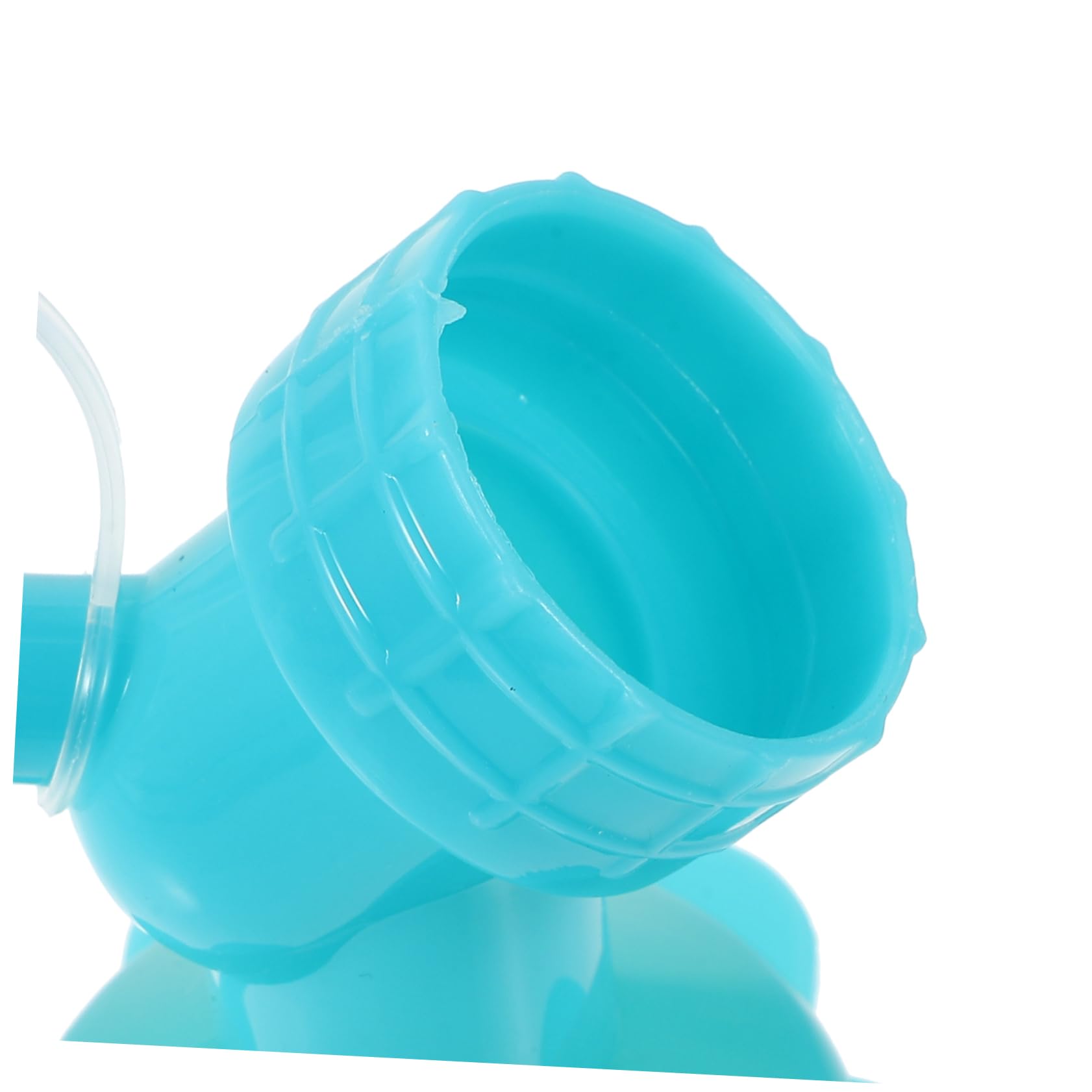 Spruzzatori per Irrigazione Piante 5 Pezzi in Plastica Blu Controllo Volume Acqua, Design Creativo, Attaccabili a Bottiglie, per Irrigazione Fiori in Famiglia