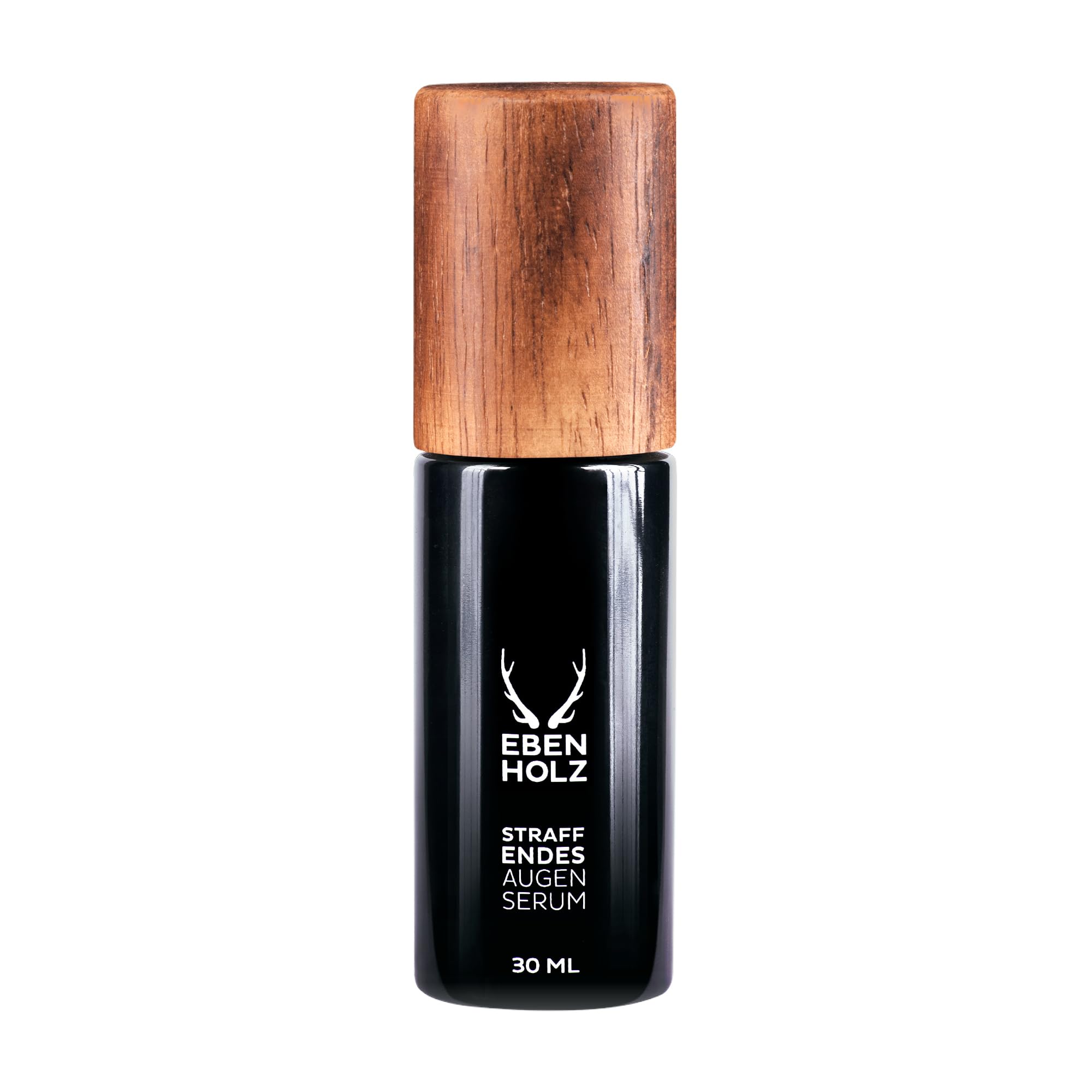 EBENHOLZ skincare Straffendes Augenserum für Männer, 30 ml | Anti Aging Pflege, Hyaluronfiller, Vitamin E, Reduziert Fältchen, Mindert Schwellungen, Spendet Feuchtigkeit