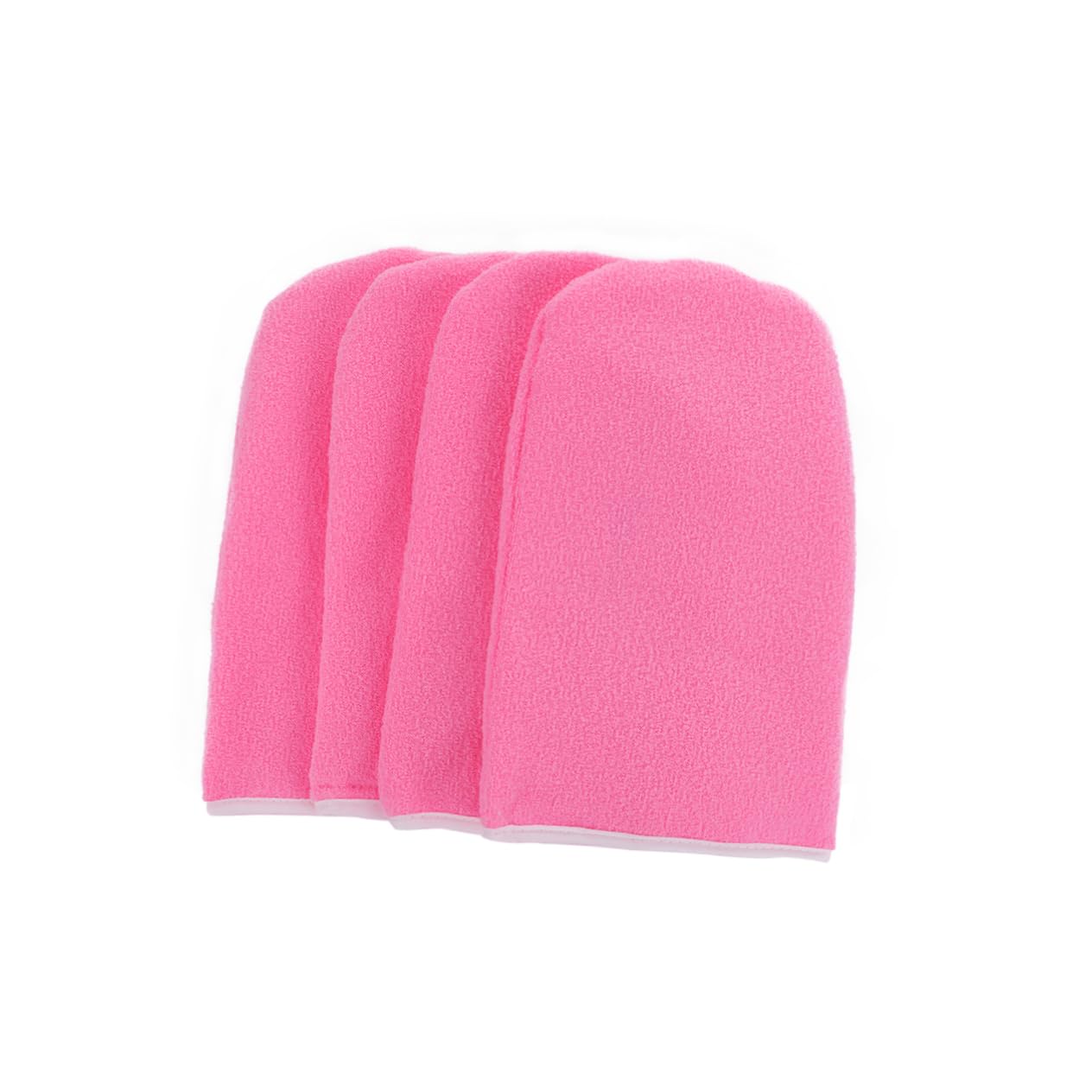 FOMIYES 2 Pairs Pink Paraffin Wax Gloves Hand Treatment Mitts for Spa Insulated Covers Maximize Moisture Absorption for Wax Bath Therapy