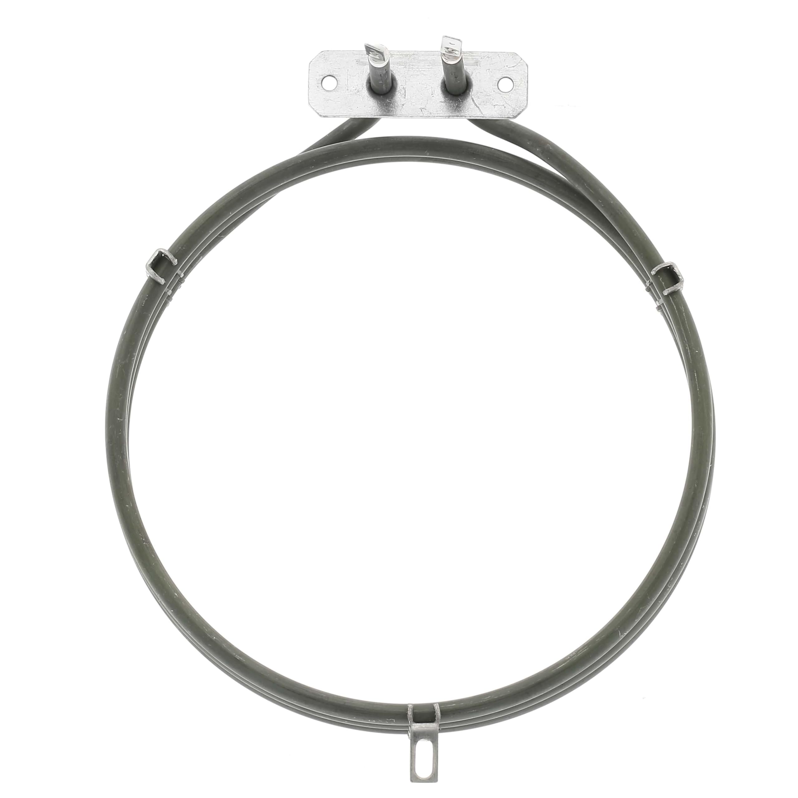 Masterpart Silver Cooker Fan Oven Element, 3 Turn, Round Circular Heater Heating Element 2300W Compatible With Rangemaster Cookers & Ovens