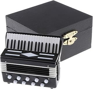 Dovewill 1:12 Scale Dollhouse Miniature Decor Accordion W/ Storage Box Living Room Ornament Collectibles