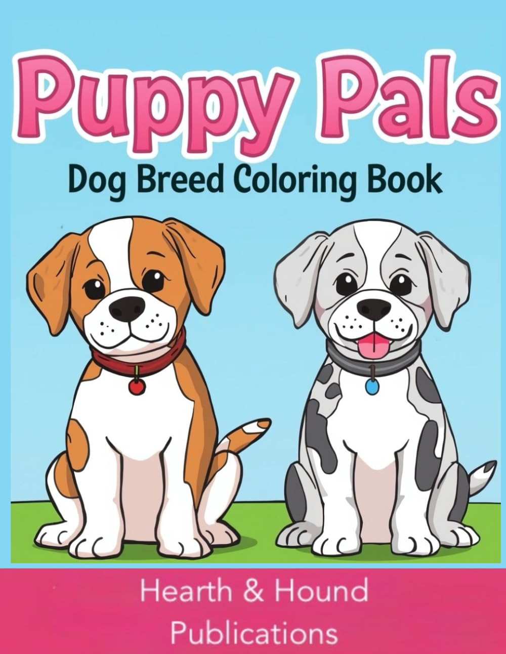 Puppy Pals: Dog Breed Coloring Book