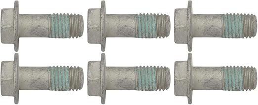 ICT Billet 6pc Extended Length LS Flexplate Flywheel Adapter Bolts Set Kit LS1 LS3 LS2 Heavy duty, High Strength, Zinc coated, Grade 10.9 Steel 551951X6