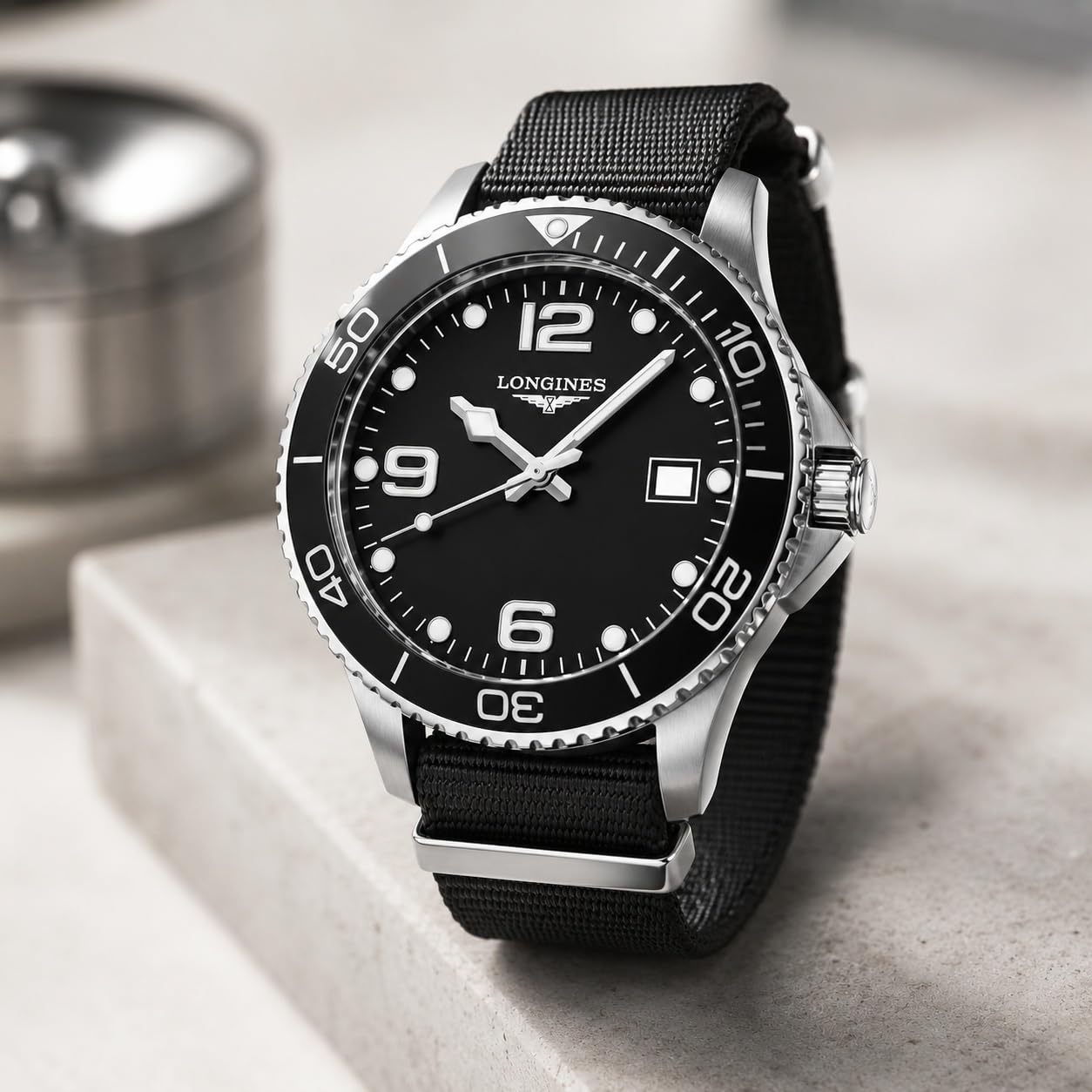 Metallzifferblatt 2824 2892 Kaliber Leuchtend 31mm Datumsfenster Edelstahl Zifferblatt Modding Teil für Longines Conquest
