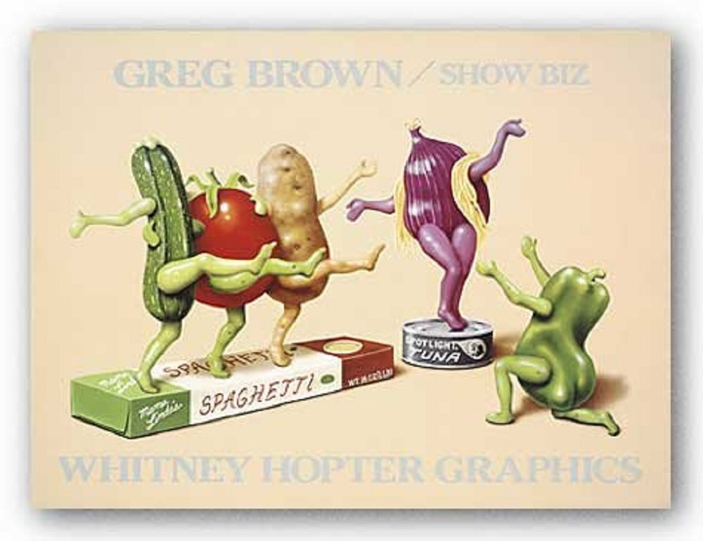 1art1Laminated Posters: Greg Brown Poster Art Print - Show Biz (24 x 18 inches)