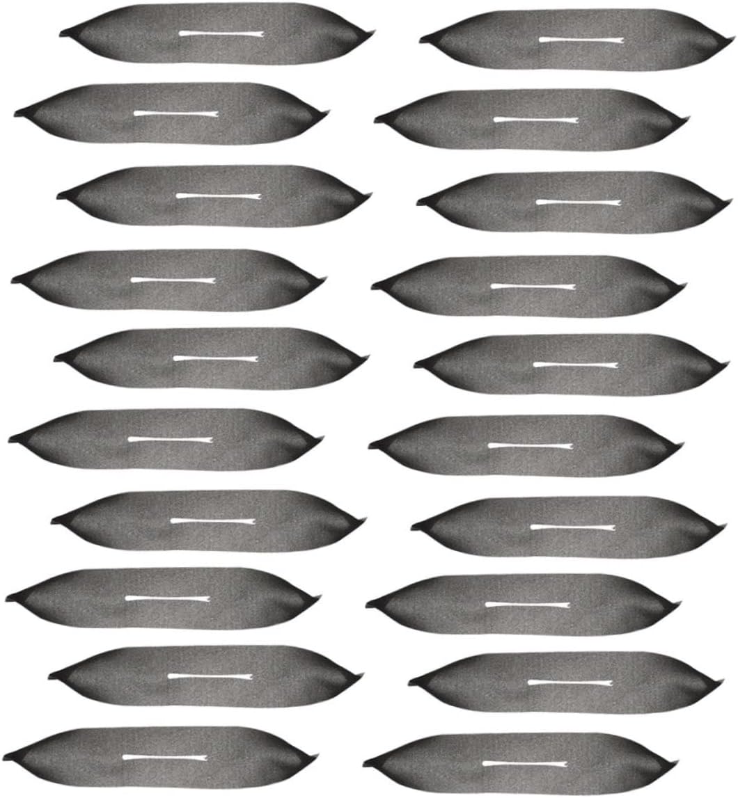 Generic 100pcs Hanger Sponge Case Non Slip Hangers Protective Cover for Garment Rack Simple Design No-tool Install