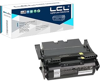 LCL Remanufactured for Lexmark 64015SA 64035SA T640 T642 T644 (1-Pack,Black) Toner Cartridge for Lexmark T640 T642 T644 T644DN T644DTN T644N T640DN T640DTN T640N T640TN T642DN T642DTN T642N T642TN