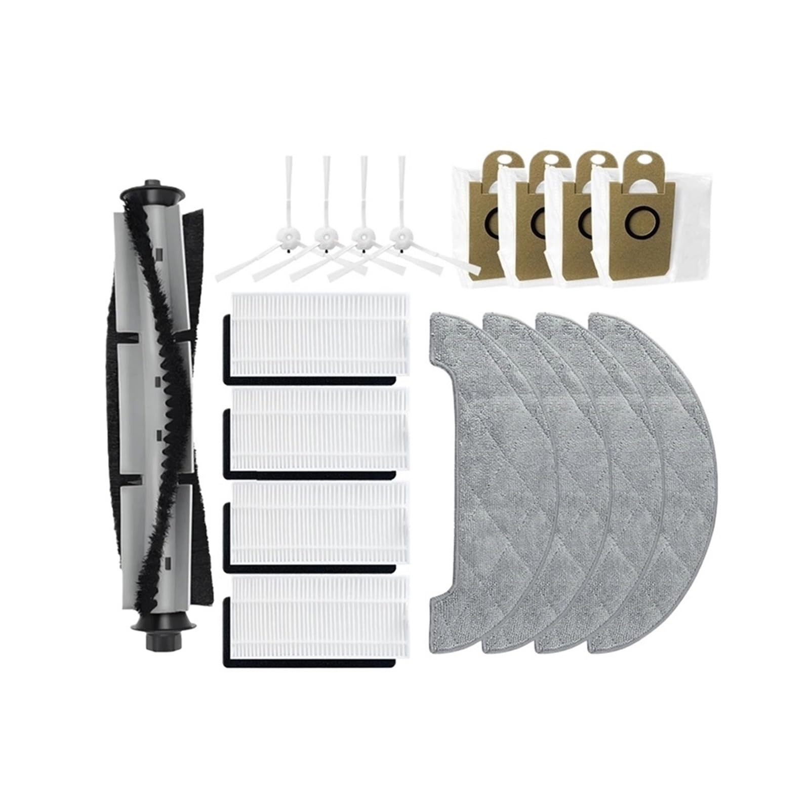 Pièce rechange brosse principale et filtre pour robot TAMA H14 et Innos R7