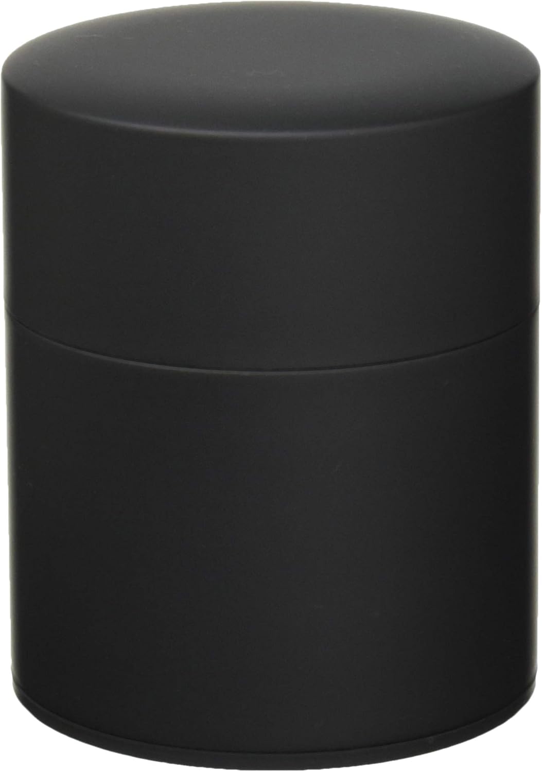 Steel tea canister 5.3oz (150g) Gray by NICHI-NICHI DOGU