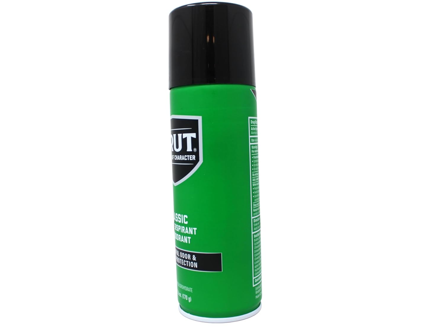 Brut Deodorant 6oz Aerosol Classic Scent(Anti-Perspirant) (6 Pack)