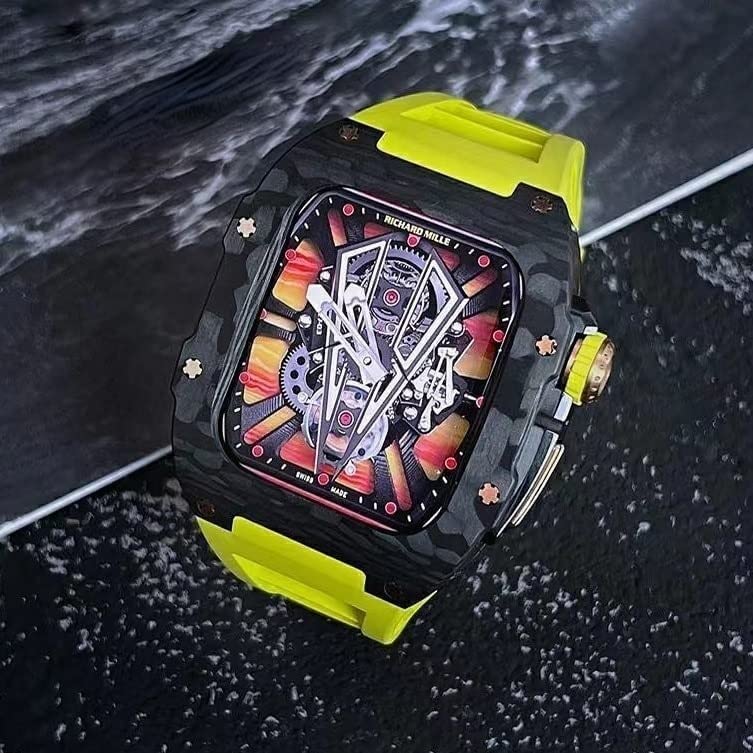 Kit modification Apple Watch 8 bracelet fluoroélastomère - 6