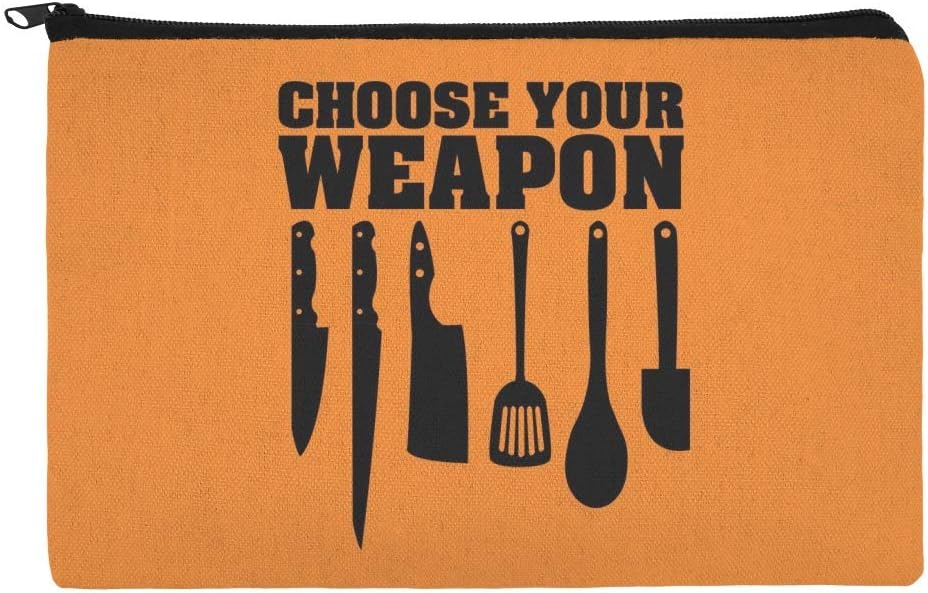 Choose Your Weapon Chef Baker Kitchen Tools Knife Spatula Pencil Pen
