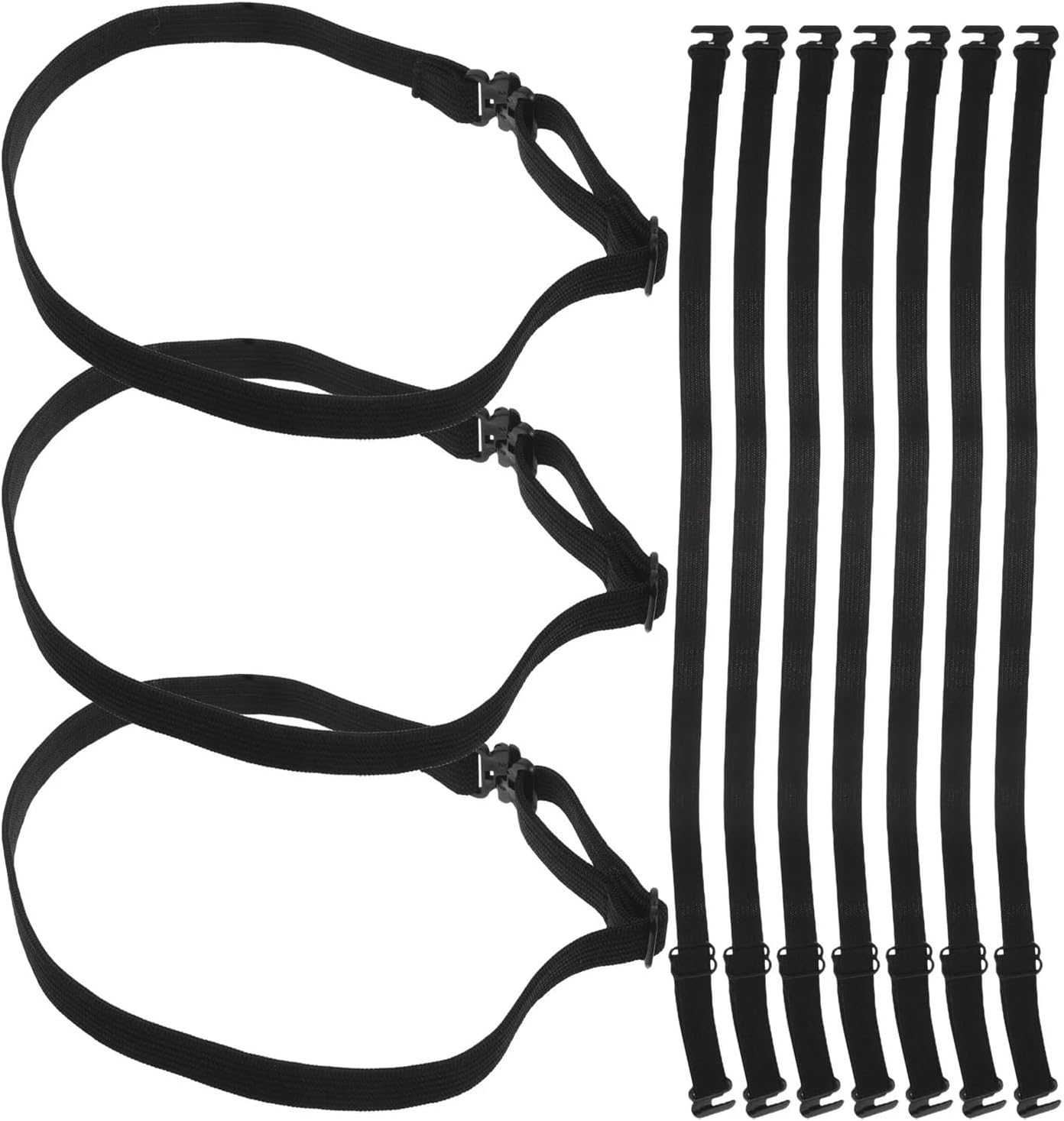 Adjustable Elastic Bow Tie Strap 30 Pcs Adjustable Bow Tie Elastic Strap Comfortable Fit for Dress Up Parties Reusable Neck Extender Band Craftsmanship Accessory