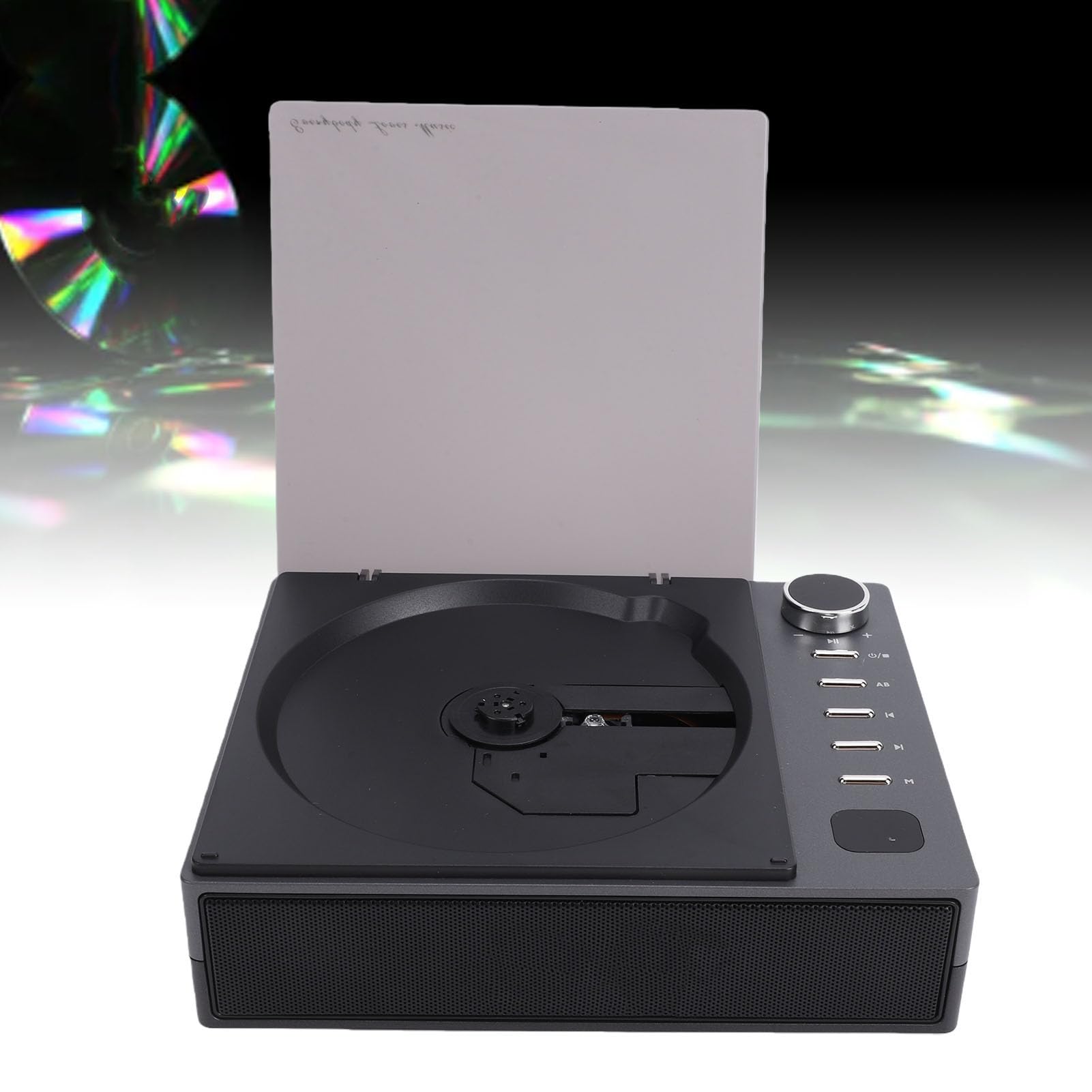LICAEVEY Lettore CD Portatile, Lettore CD Radio FM Bluetooth 5.1 con Telecomando, per la Riproduzione di Musica Yoga in Ufficio a Casa (BLACK)