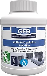 GEB Colle gel plus PVC - Pot 250 ml