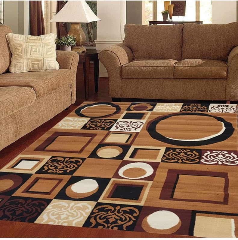 CARPETIO|Acrylic Floral Design Polyester Carpet for Living Room/Bedroom/Hall and Area Rug with Anti Slip Backing Mat-5x7 feet (B0CWB45Y58) Amazon Price History, Amazon Price Tracker