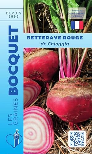 Sachet de graines de Betterave rouge Chioggia - 6 g - LES GRAINES BOCQUET