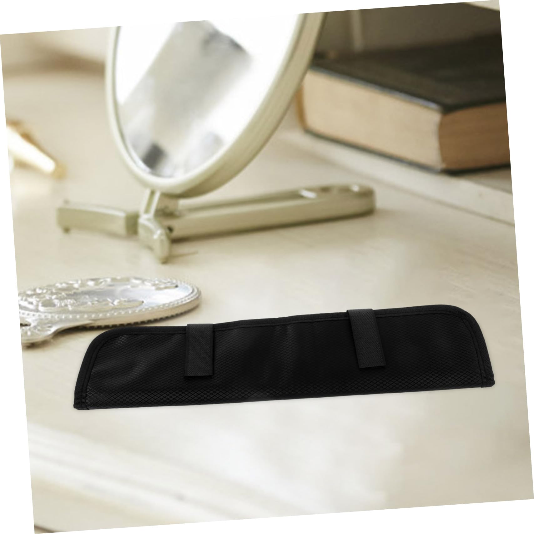 Baluue 5stücke Haarglätter Und Lockenstab Aufbewahrungstasche Hitzebeständiger Schutz Vielseitige Reisetasche Für Haarstyling-werkzeuge Robustes Canvas-material Für Friseure Und