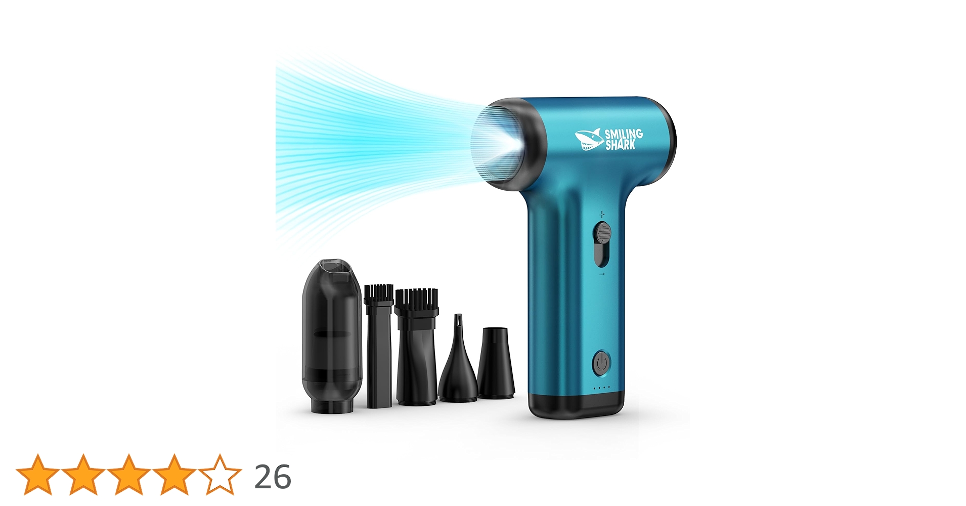 Amazon | Smiling Shark 電動エアダスター JF01 PRO,【2024最強